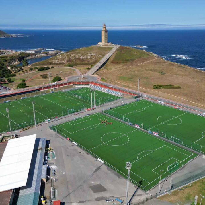 Campos de fútbol de la Torre en A Coruña